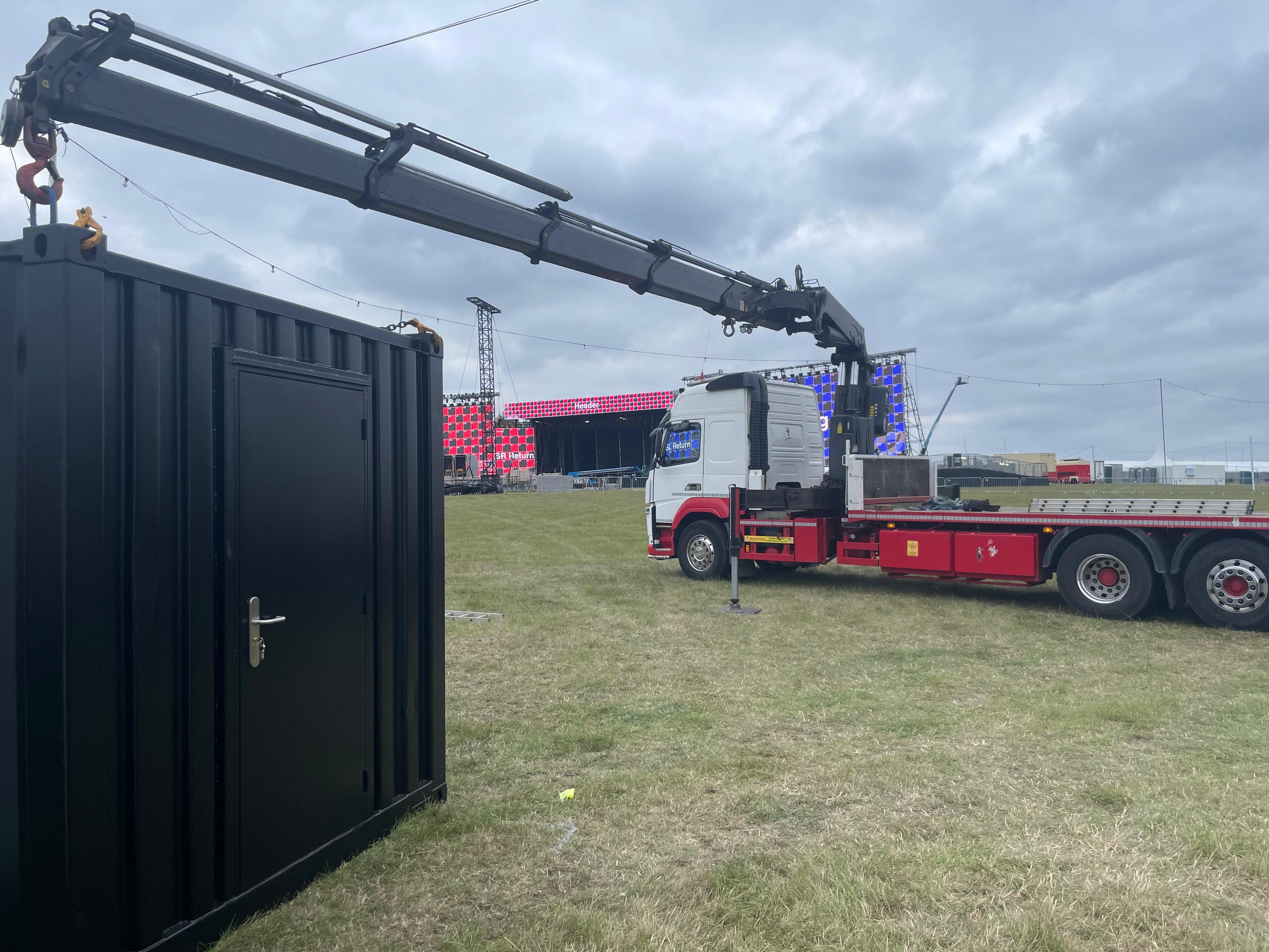 HIAB hire events Liverpool Merseyside
